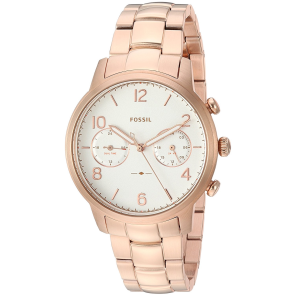 Correa de reloj Fossil ES4237 Acero inoxidable Rosado 18mm